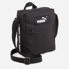 Акція на Спортивна сумка планшет через плече тканинна маленька Puma 09034201 X Black від Rozetka