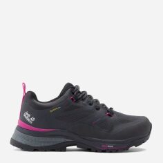 Акція на Жіночі черевики для трекінгу низькі Jack Wolfskin Force Striker Texapore Low W 4038893-6381 39 (5.5UK) 24.2 см Темно-сірі від Rozetka